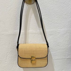 A.P.C. Grace Small taske - beige/sort