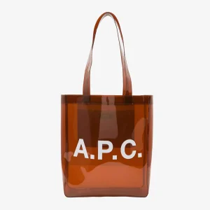 A.P.C. Lou tote taske - Marron fonce