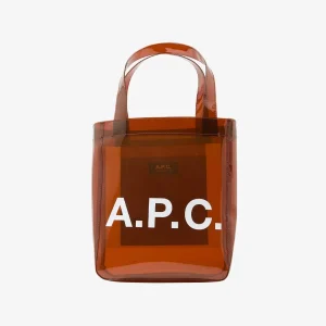 A.P.C. Lou Small tote taske - Marron fonce
